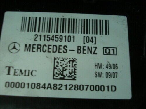 Caja de fusibles  Mercedes W211 S211 2115459101 TEMIC