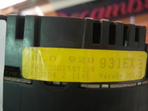 Cuadro de instrumentos Audi 8L0920931EX 8LO920931EX 8L0 920 931EX 110208945023