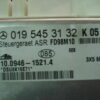 ASR Centralita Mercedes 0195453132 K05 FD98M10 ATE 10.0946-1521.4 10094615214