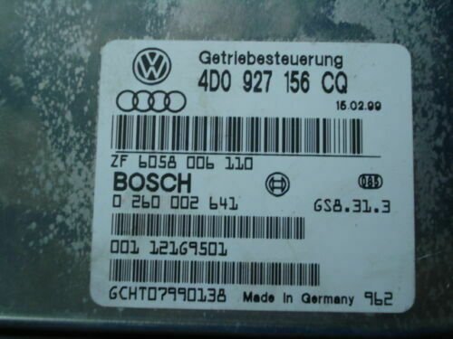 Módulo de control de transmisión AUDI A8 4D0927156CQ 4D0 927 156 CQ 0260002641