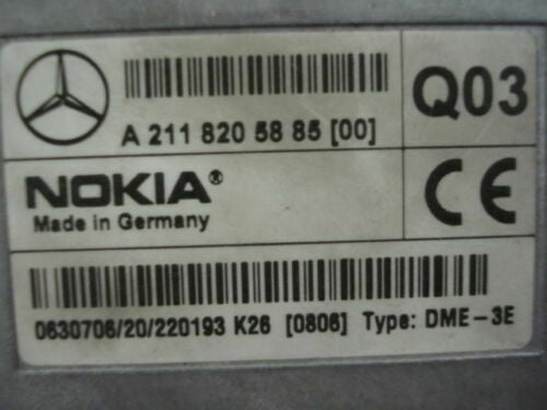 Centralita Bluetooth teléfono Mercedes Q03 Nokia A2118205885 A 211 820 58 85