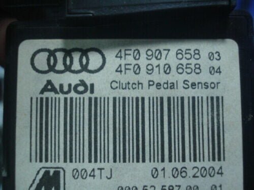 Sensor del pedal del embrague Audi A6 4F 4F0907658 4F0910658