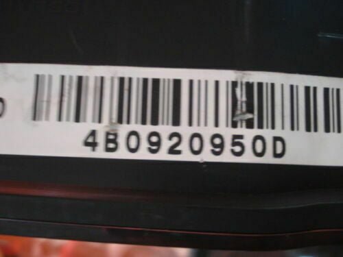 Cuadro de instrumentos Audi A6 4B0920950D 4BO920950D