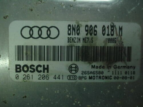 Centralita del motor AUDI 8N0906018M 8N0 906 018 M 0261206441 0 261 206 441
