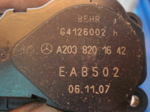 Calefacción actuador Mercedes A2038201642 A203 820 16 42 EAB502 BEHR