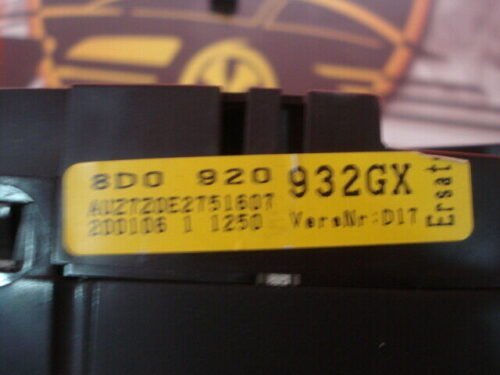 Cuadro de instrumentos Audi A4 B5 8D0920932GX 8DO920932GX VDO 110208942044