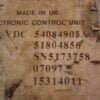 ABS  ALFA ROMEO 54084905A 51804856 SN5173758 15314011