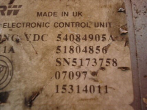 ABS  ALFA ROMEO 54084905A 51804856 SN5173758 15314011
