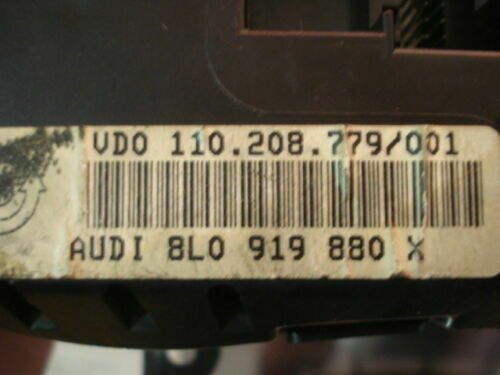 Cuadro de instrumentos Audi A3 8L0919880X 8LO919880X 110208779001