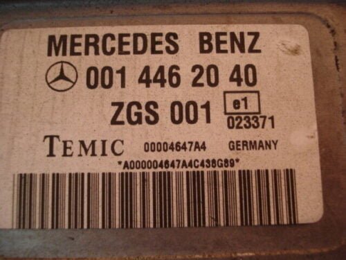 Centralita del motor Mercedes Actros Atego 0014462040 ZGS001 A0614471440