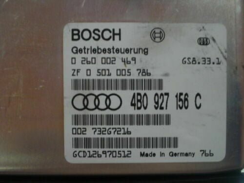 transmisión controlador Audi A6 4B 0260002469 4B0927156C 4BO927156C