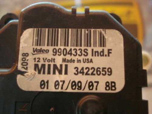 Calefacción actuador / Stellmotor Heizung / Mini Cooper 3422659 990433S