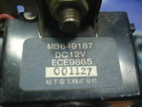 Rele / Relais / Relay / Mitsubishi Pajero III V60 3.2 MB649187 DC 12V ECE9865