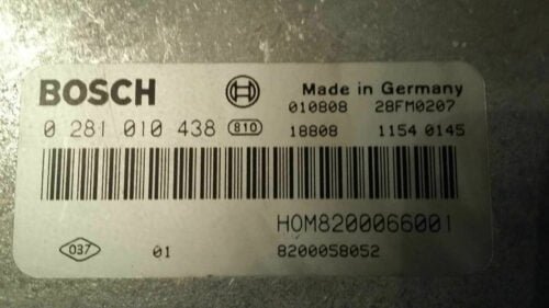 Centralita del motor Mitsubishi MR577267 EDC15C3 HOM 8200066001 0281010438
