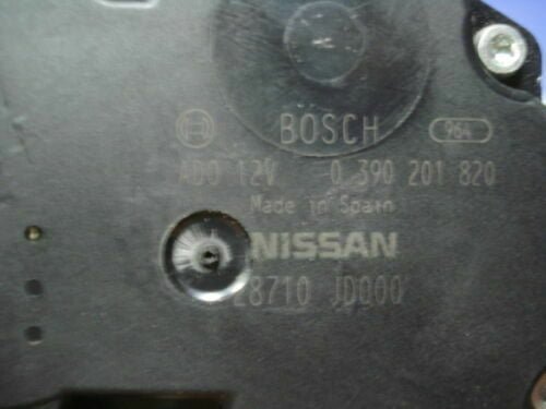 Motor del limpiaparabrisas Nissan QASHQAI 0390201820 28710JD000 28710 JD000