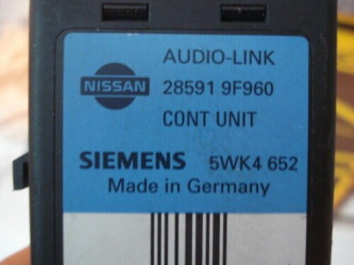 _57 Control nmovilizador Módulo Nissan 285919F960 28591 9F960 5WK4652