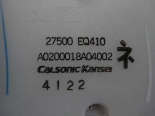 A/C Climatizador Clima panel de control Nissan X Trail 27500EQ410 27500 EQ410