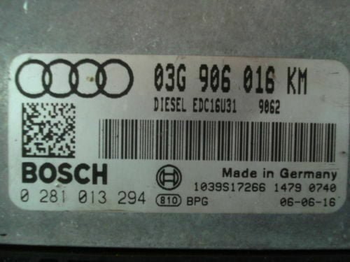 Centralita del motor Audi A4 B7 2.0 TDI 0281013294 03G906016KM 03G 906 016 KM