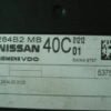 BCM Caja de fusibles / Nissan CABSTAR 284B2MB40C SIEMENS 5WK49757