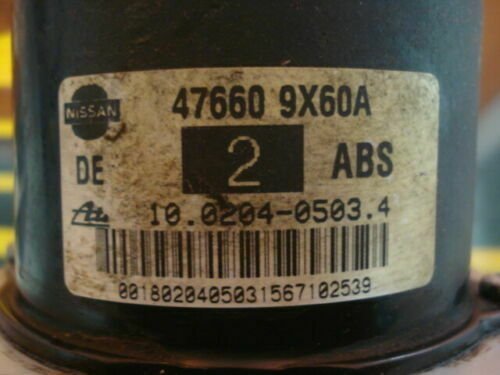 ABS NISSAN CABSTAR 476609X60A 47660 9X60A 10020405034 06210907833 00404251D1