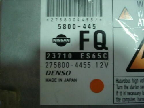 Centralita del motor Nissan X-Trail 5800445 FQ 5800445FQ 23710ES65C 275800-4455