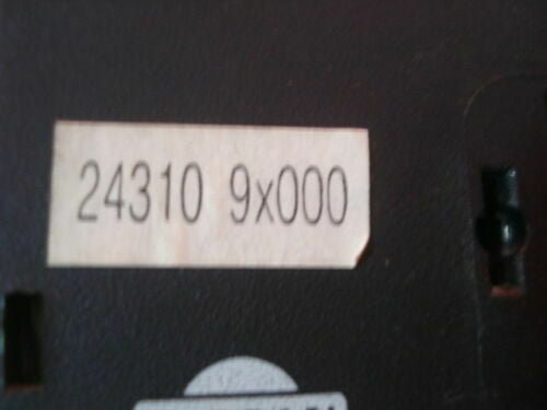 Caja de fusibles / Sicherungskasten / Nissan 243109X000 24310 9X000