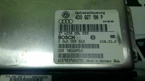 Módulo de control de transmisión AUDI A8 4D0927156P 0260002513