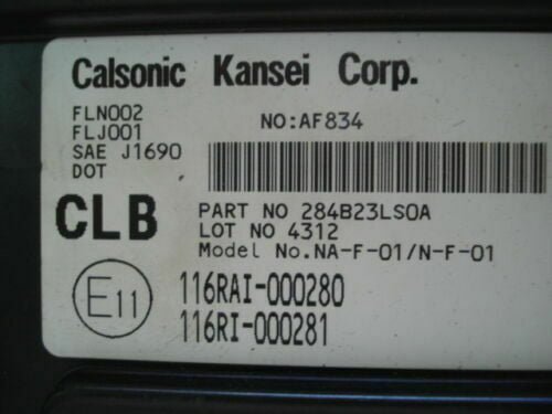 Módulo de control de la carrocería / Nissan NV200 284B23LS0A