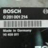 Centralita del motor Opel BOSCH 90459811 0281001214 2246054 DIESEL