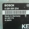 Centralita del motor Opel BOSCH 90563173 0281001214 2246324 DIESEL