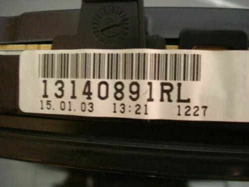 Cuadro de instrumentos Opel 13140891 13140891RL 110080123040 110 080 1230 40