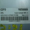_57 Centralita del motor / Opel Zafira CZFD 16250009 DELPHI DELCO