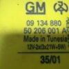_57 Relé / OPEL CORSA GM 09134880 09 134 880 50206001A 50 206 001 A