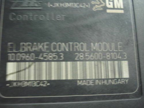 ABS Opel Astra 13412554AJD 13412554 10020604464 10096045853 28560081043