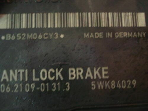ABS Centralita Opel Suzuki 06210901313 06 2109 0131 3 06.2109-0131.3 5WK84029