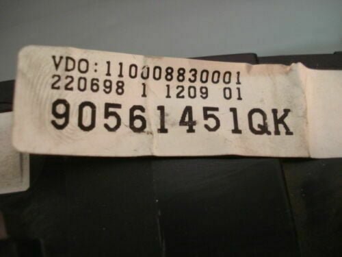 Cuadro de instrumentos OPEL 90561451QK VDO 110008830001 060398 1 1287 01