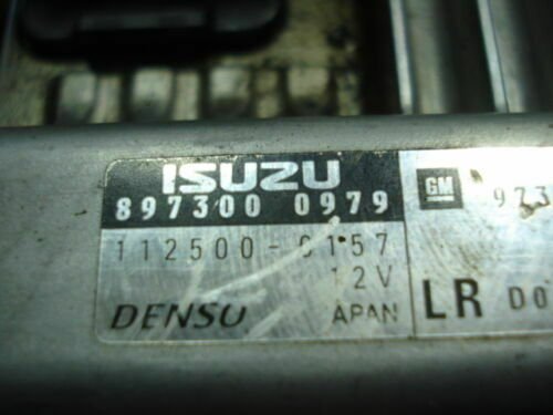 Centralita del motor Opel Corsa IZUZU 8973000979 112500-0157 1125000157