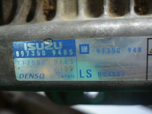 Centralita del motor Opel Isuzu 8973509485 1125000163 97350948 97350 LS D04097