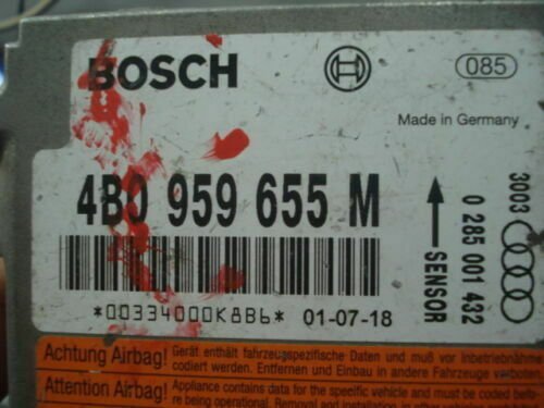 Airbag Centralita Audi A6 4B0959655M 0285001432 4BO959655M
