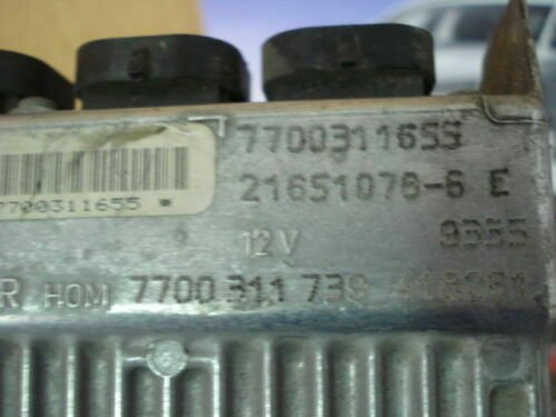 Centralita del motor Renault Opel Nissan 21651078-6E 7700311655 7700311739