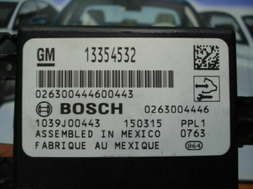 _57 Control de estacionamiento electrónico MOKKA Opel 13354532 0263004446