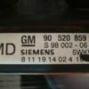 Centralita del motor Opel Astra Vectra C GM 90520859 8111914024 S9800206 5WK9161