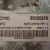 _57 Centralita del motor Opel Astra Vectra Zafira CYND 09355929 HSFI-C