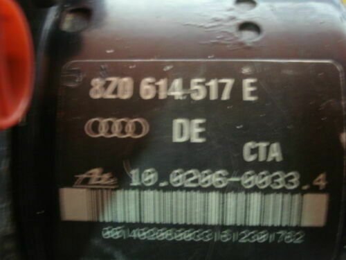 ABS Audi 8Z0614517E 8ZO614517E 110020600334 8Z0907379C 8ZO907379C 10096003263