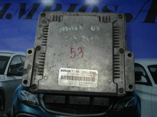 Centralita del motor Opel Renault HOM 8200236624 8200236618 Bosch 0281011254