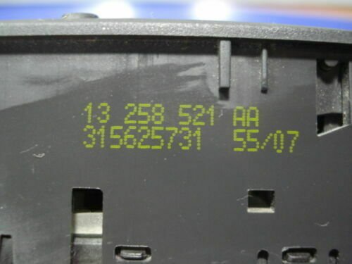 Botonera Elevalunas Opel Corsa D 13258521 13258521AA 13 258 521 AA