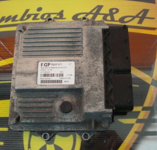 Centralita del motor Opel Agila 1.3 JTD FGP 55187471 7160001305