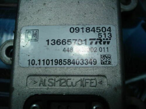 Sensor de guiñada ESP / Yaw rate sensor / OPEL VECTRA C GM 09184504 13665701 TRW