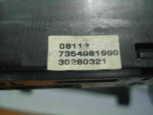 _57 Interruptor de emergencia / Warnblinkschalter Fiat Doblo Opel Combo 7354981990