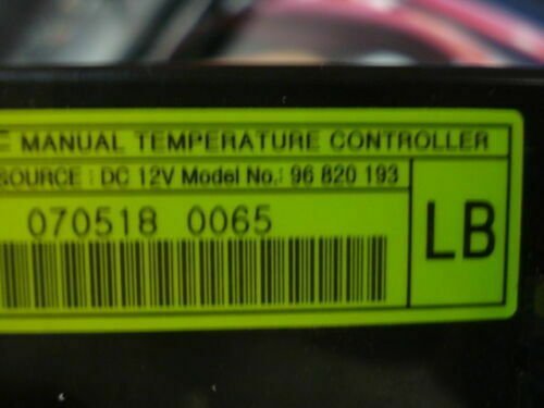 A/C Clima panel de control Chervrolet Captiva 96820193 96820193LB